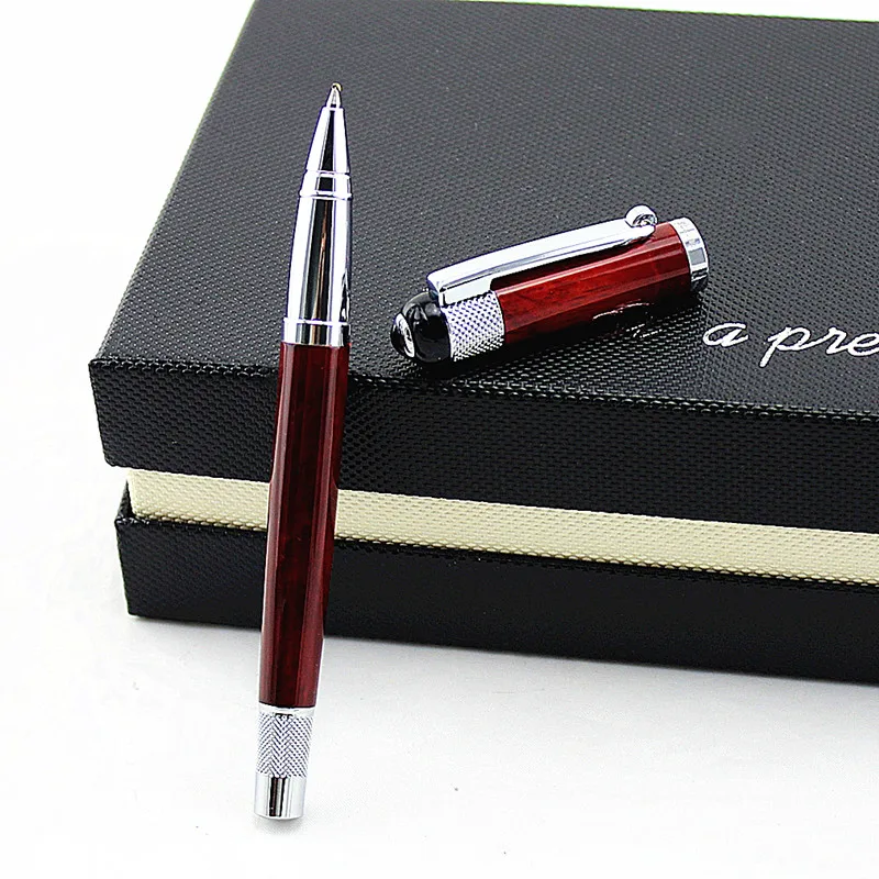 Роскошная шариковая ручка с черным стержнем 0 5 мм для офиса и