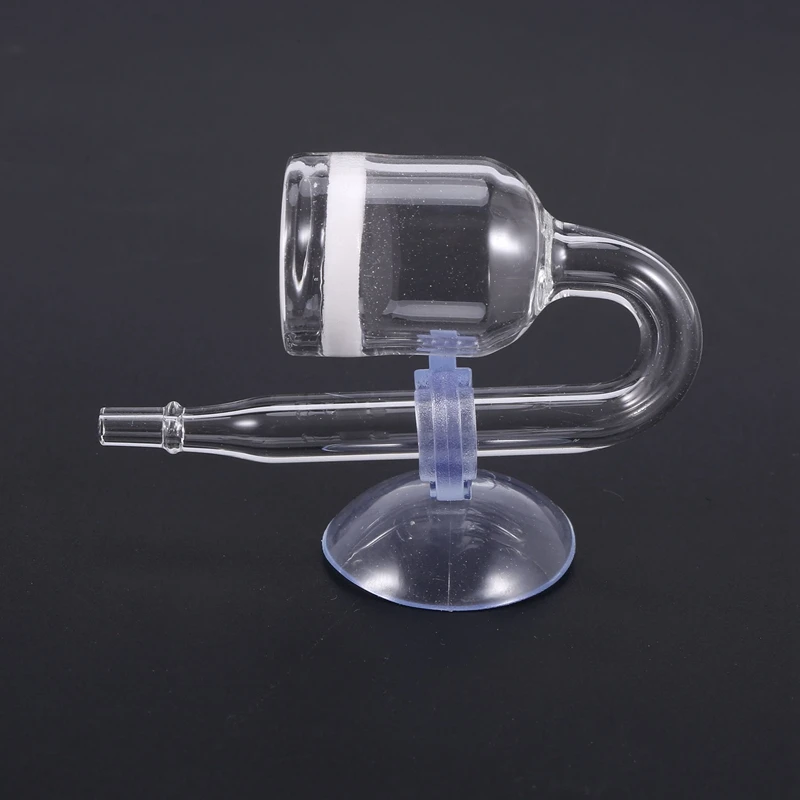 

Aquarium Fish Tank CO2 Diffuser Carbon Dioxide Reactor with Ceramic Disc + 2 Suckers