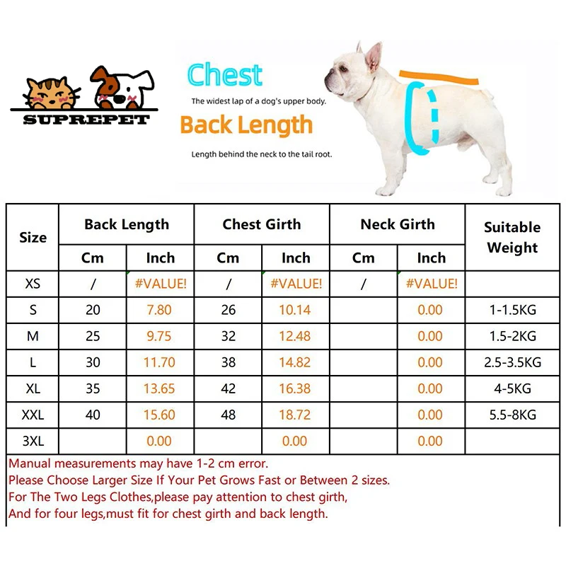 

SUPREPET Cute Pet Dog Clothes Summer Cartoons Cotton Dog Vest Shirt For Puppy Dog Costume Dog Chihuahua Yorkshire For Small Dogs