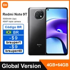 Код RU: POKALETO1100 (- 1100P ) Смартфон Xiaomi Redmi Note 9 T, телефон, 4 ГБ 64 ГБ, MTK Dimensity 800U, тройная камера 48 МП, дисплей, 5000 мАч, NFC Note 9 T