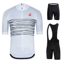 2021 new cycling jersey set breathable pro team bicycle jersey cycling clothing bib shorts suits bike wear jersey triathlon