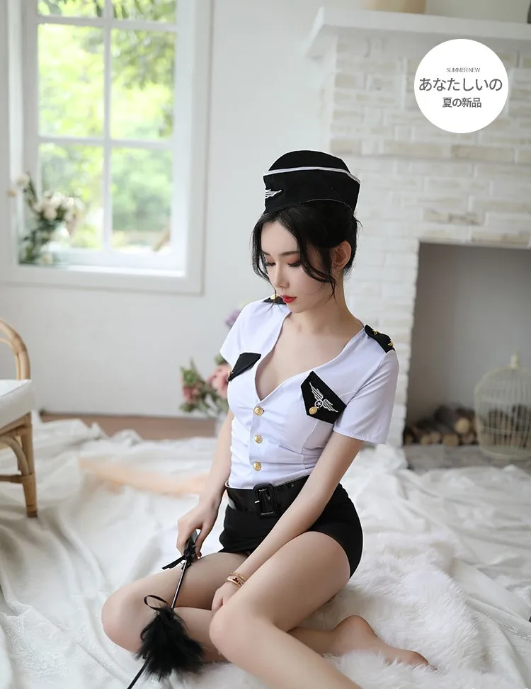 Sexy Uniform for Women Underwear Stewardess Costumes Lingerie |