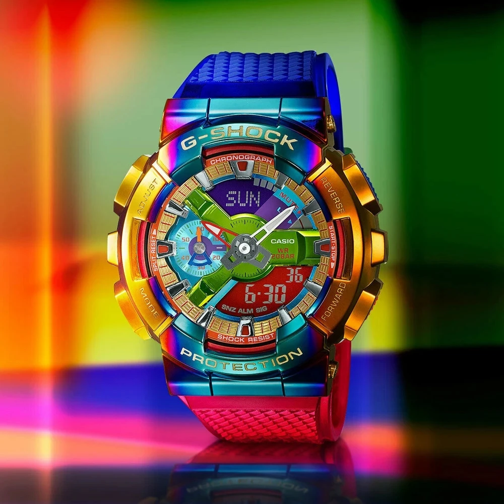 

Casio watch g shock watch men New product Little Volcano Thunder Rainbow Series Waterproof watch quartz relogio masculino