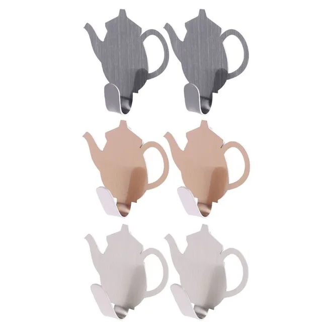 2 шт./компл. стены кухни дверь металлический крючок для ключей Британский чайник