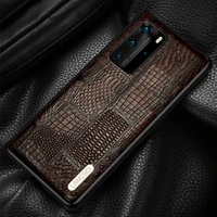 langsidi brand luxury phone case for huawei p40 pro p40lite p30 p20 mate 20 30 10 lite shockproof back cover genuine leather