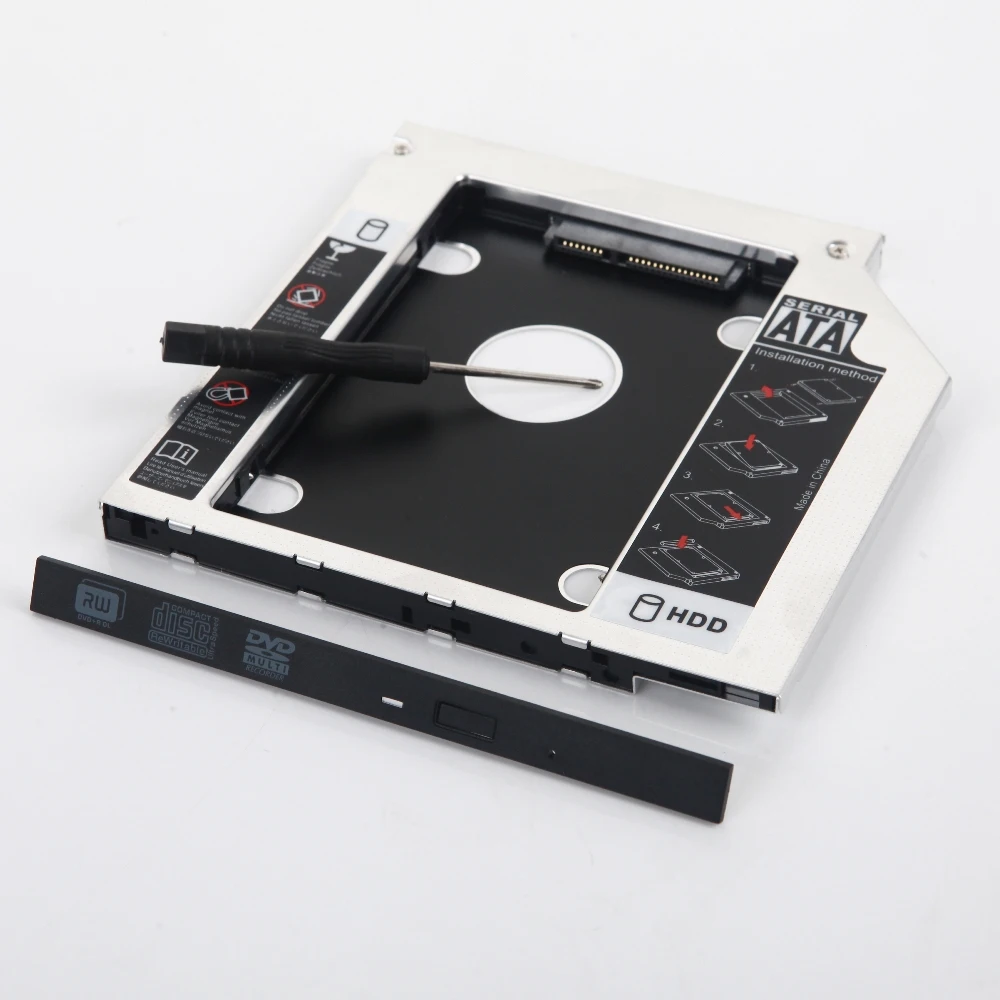 9 5 мм 2nd жесткий диск SSD Оптический Защитный Контейнер для устройств считывания и