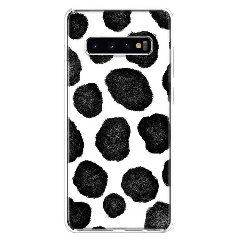 Чехол для телефона с леопардовым рисунком Samsung Galaxy A70 A50 Note 20 Ultra 10 Pro 9 8 A40 A30 A20E A10S A6 A7