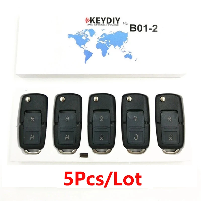 

5 шт./лот KD B01-2 B01 дистанционный ключ 2 кнопки WV Style B Series для KD900/URG200/KD200/Φ KD MINI с штифтом