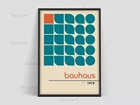 картины для интерьера 100 год Bauhaus, выставочные принты, плакат Bauhaus, Herbert Bayer, холст, картина Уолтер грепиус, настенное искусство для украшения дома