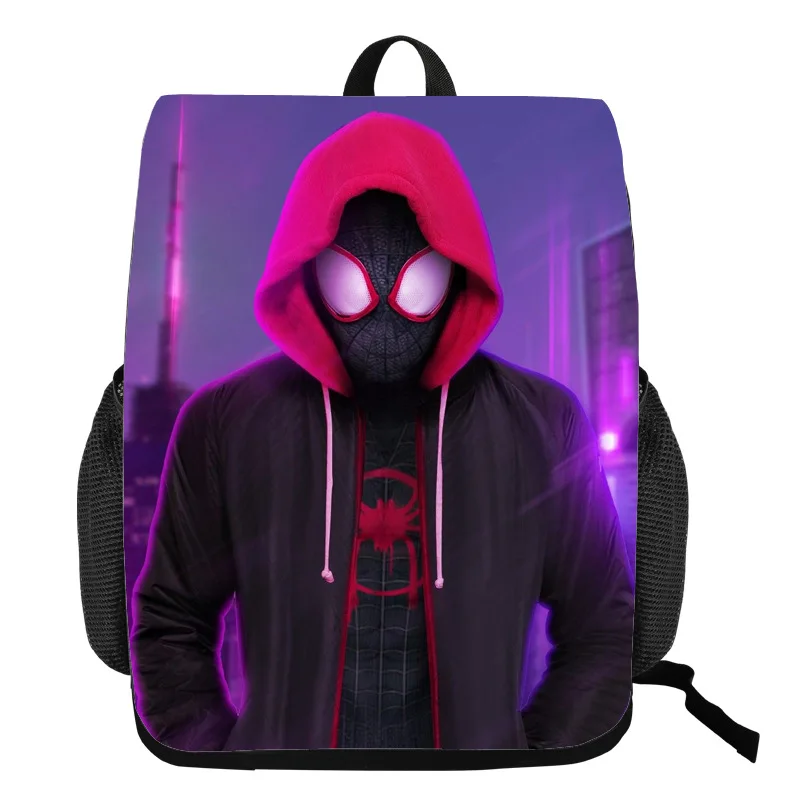 Marvel рюкзак Sac Dos Человек-паук рюкзак для мужчин Kpop школьные сумки для подростков мальчиков Plecak холст молния липучка рюкзак путешествия - Color: 3