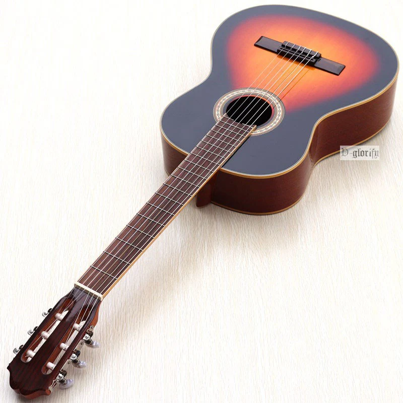 Фабрика 39 дюймовые Классические гитары с sunburst цвет хорошее качество