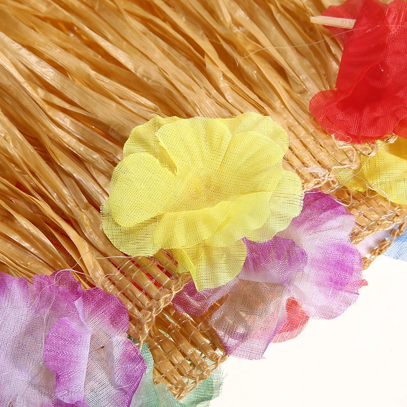 2 м/2 76 м золото тропический Юбка для стола Гавайская Стиль украшенное цветами