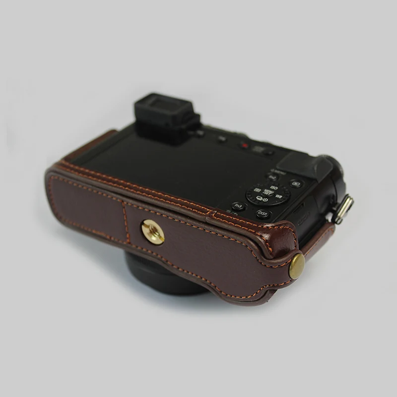 Портативный чехол-сумка из натуральной яловой кожи для Panasonic чехол камеры LX100II LX100