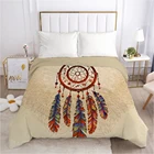 Пододеяльник 3D на заказ с одеялом на молниипокрывало 200x220 240x220 богемный Ловец снов постельное белье Прямая поставка