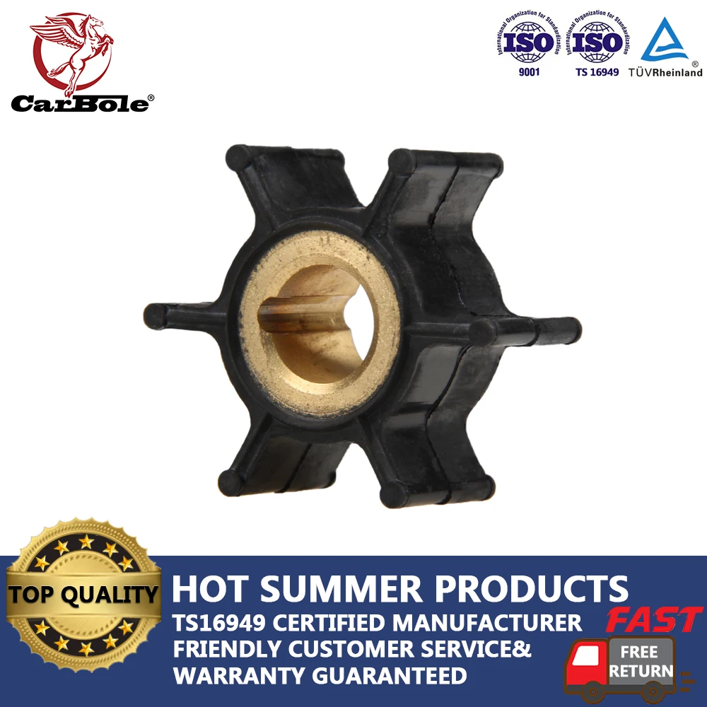 

Рабочее колесо водяного насоса CARBOLE для Johnson Evinrude/ OMC, 389576 лопастей 18-3091, 6 лопастей, детали для лодок, аксессуары