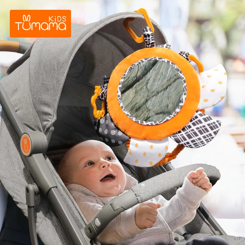 

Милые детские зеркала заднего вида, регулируемое безопасное детское зеркало заднего сиденья, подголовник, детская каретка, зеркало заднего...