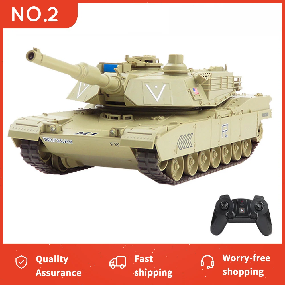 Суперрадиоуправляемый Танк военный боевой Пуск вездеходный автомобиль с