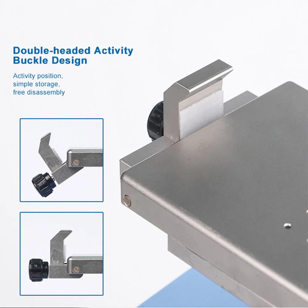 

Sunshine S-918F Free Disassembly 360 Rotating Edge Screen Separate Glue Remover Platform In Frame Separator Mobile Repair Tools