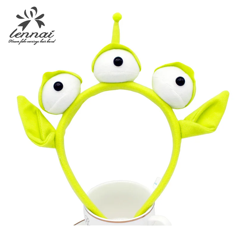 Повязка на голову женская с трехглазками мультяшный аксессуар для кукол