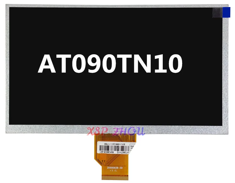 9 &quotЖК монитор для планшета GPS MP4 MP5 AT090TN10 20000938 00 толщина 3 5 мм Бесплатная