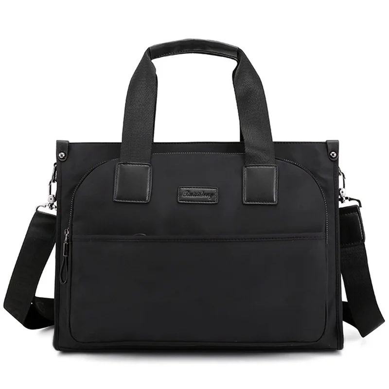 

Nylon Bag Portable Work Business Office Male Messenger Bags Men Briefcase For Document Laptop Computer Handbags XA289ZC