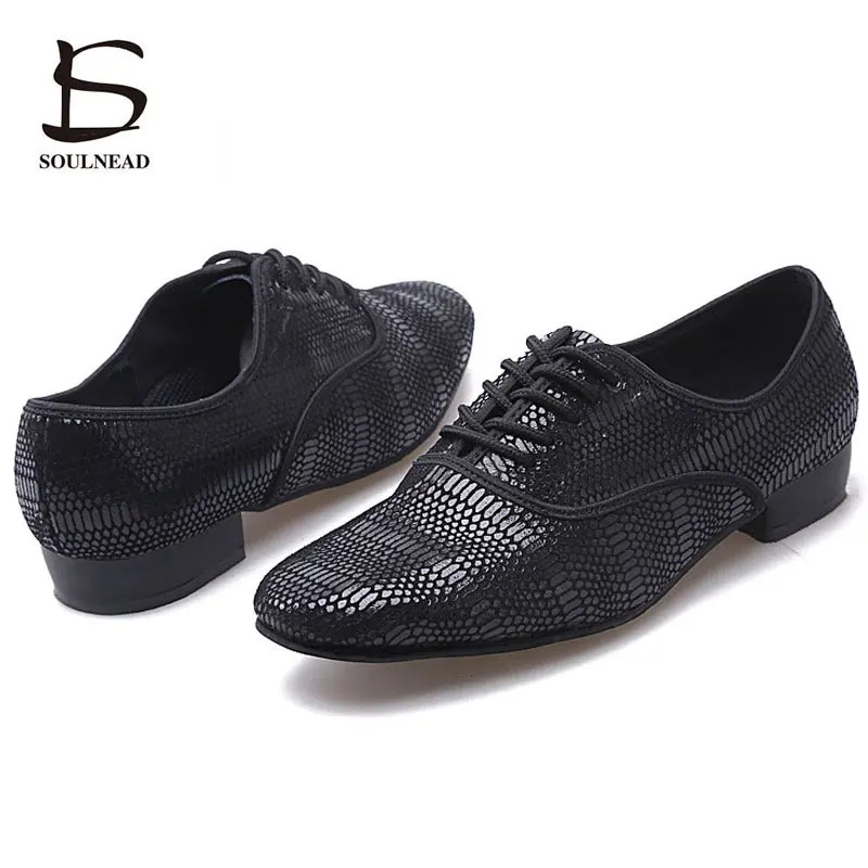 Туфли мужские для бальных танцев натуральная кожа кроссовки латинских сальса