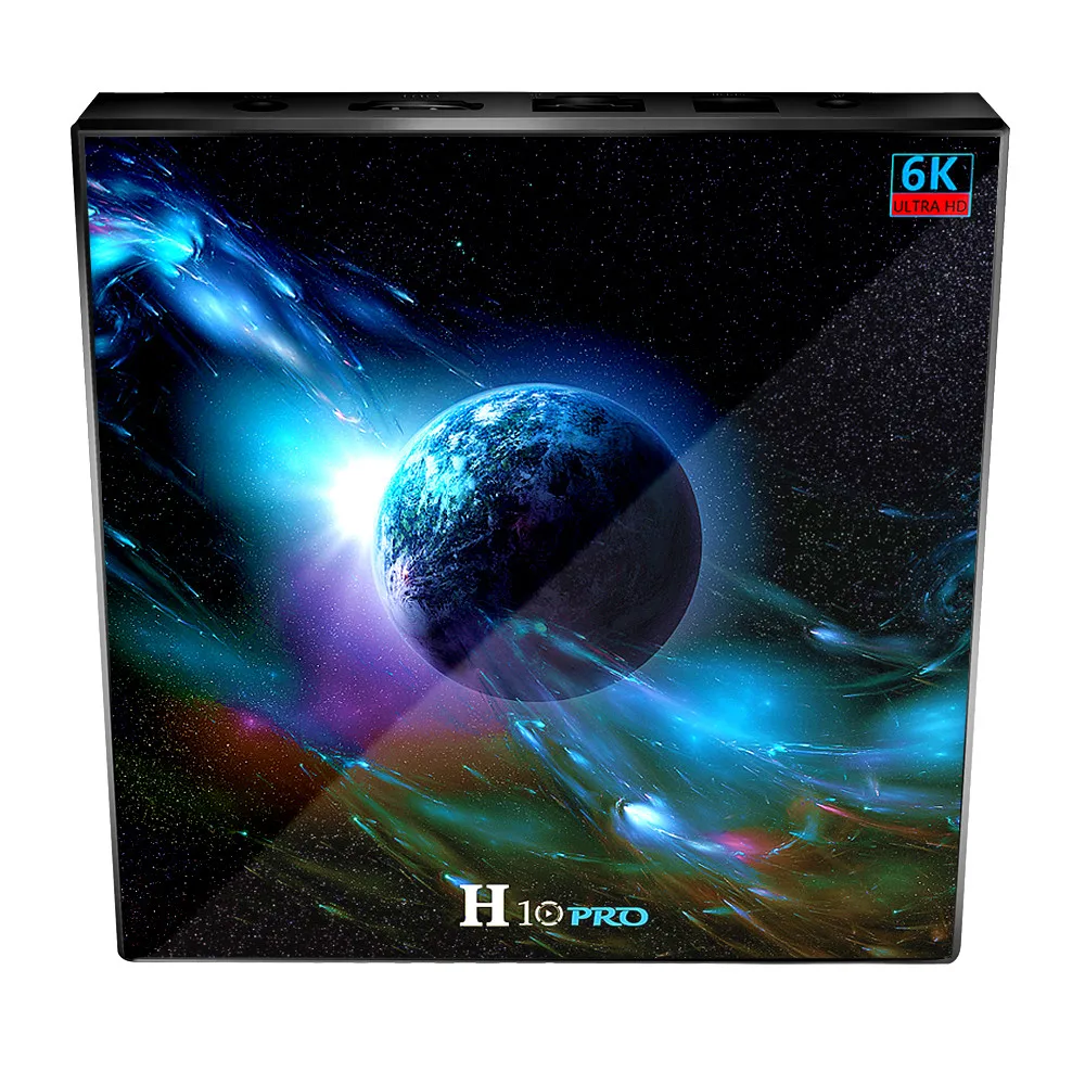 ТВ приставка H10 Pro Android Tv Box Allwinner H603 4 ядра Гб оперативной памяти 32/64GB 2 4G 5G WI FI LAN 100 м
