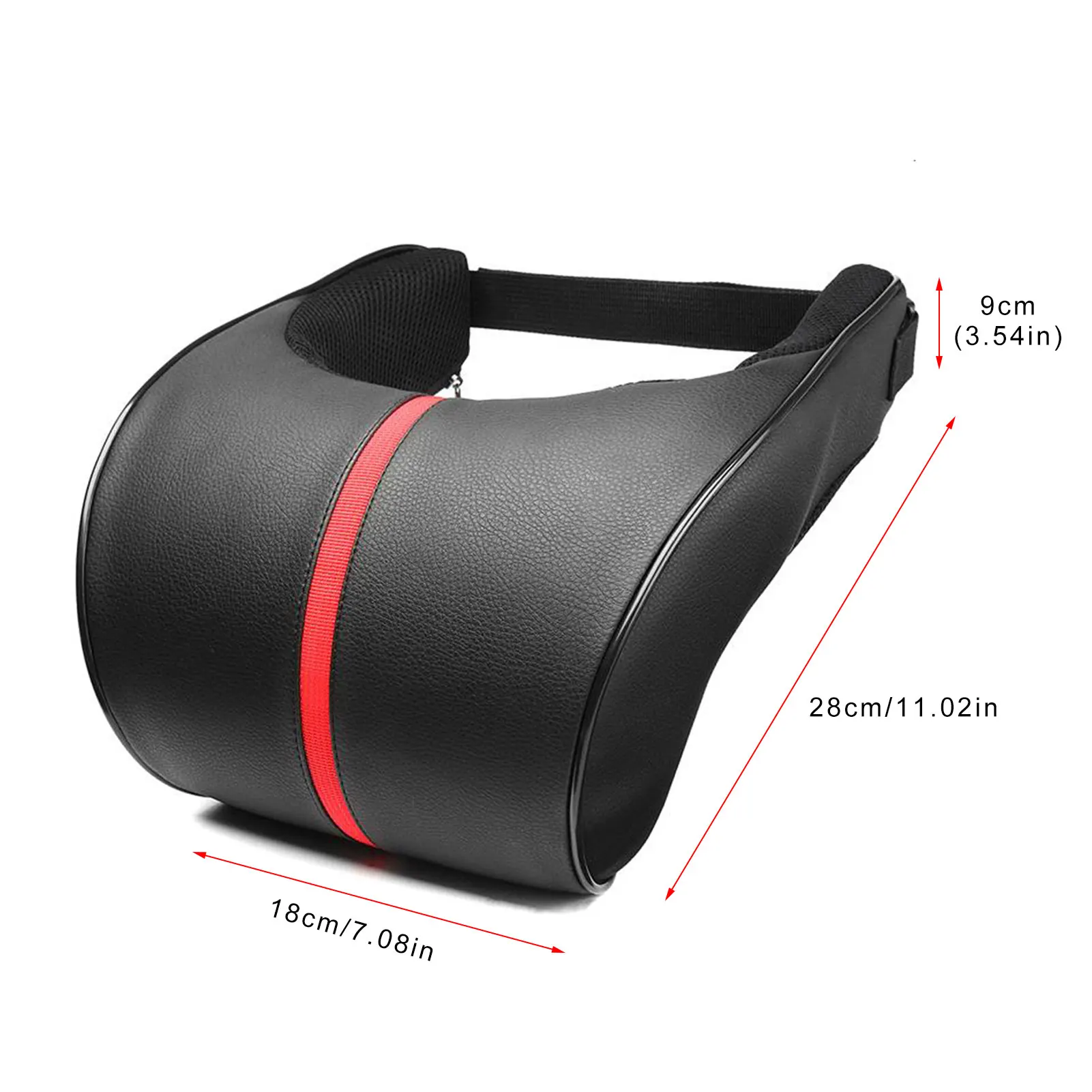 

PU Leather Auto Car Neck Pillow Memory Foam Pillows Neck Rest Seat Headrest Cushion Pad Hot Sale High Quality