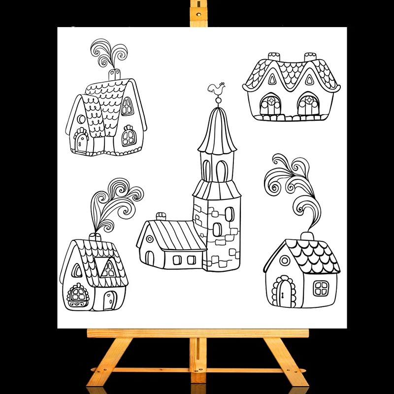

ZhuoAng Lunch Time Clear Stamps/Card Making Holiday decorations For scrapbooking Transparent stamps 10*15cm