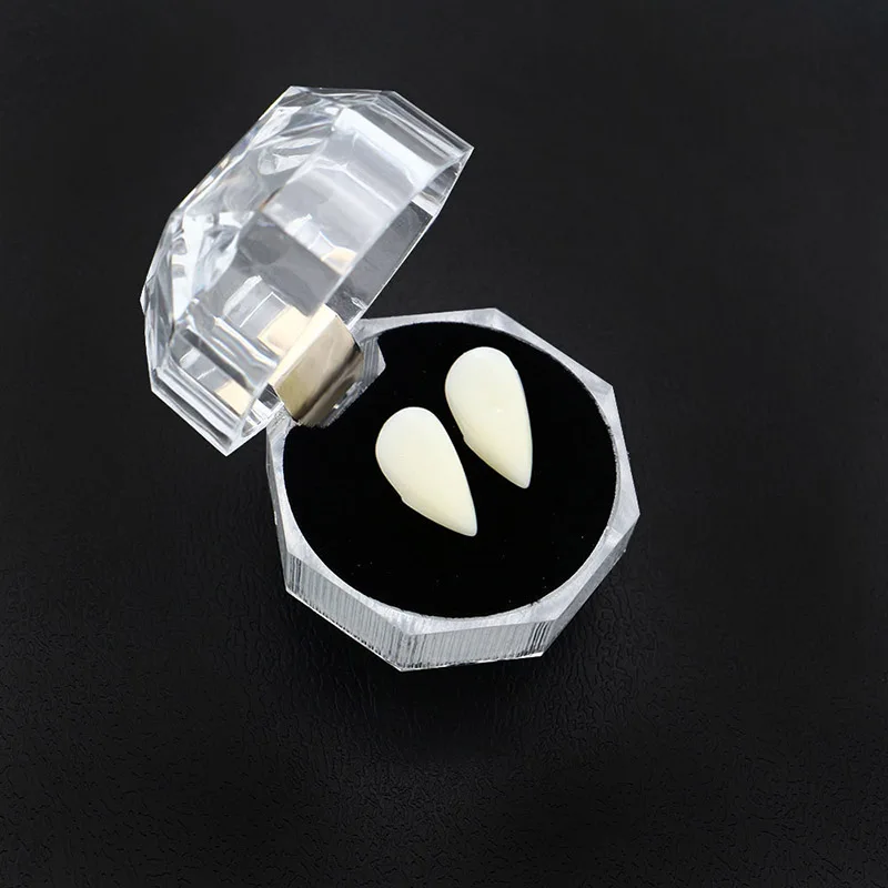 Защитный колпачок унисекс для зубов вампира защитное снаряжение с белыми зубами