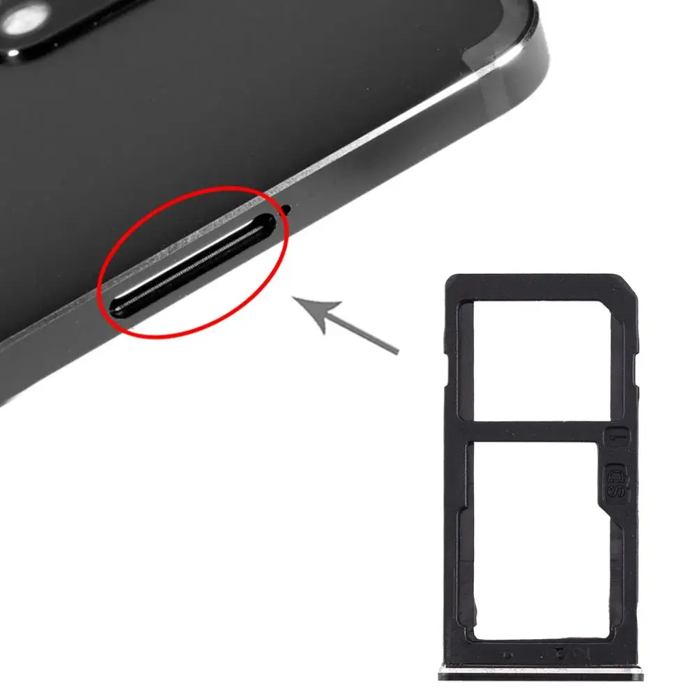 Лоток для sim-карт + лоток sim-карт/лоток Micro SD карт Nokia 6 TA-1000 TA-1003 TA-1021 TA-1025 TA-1033 TA-1039 |