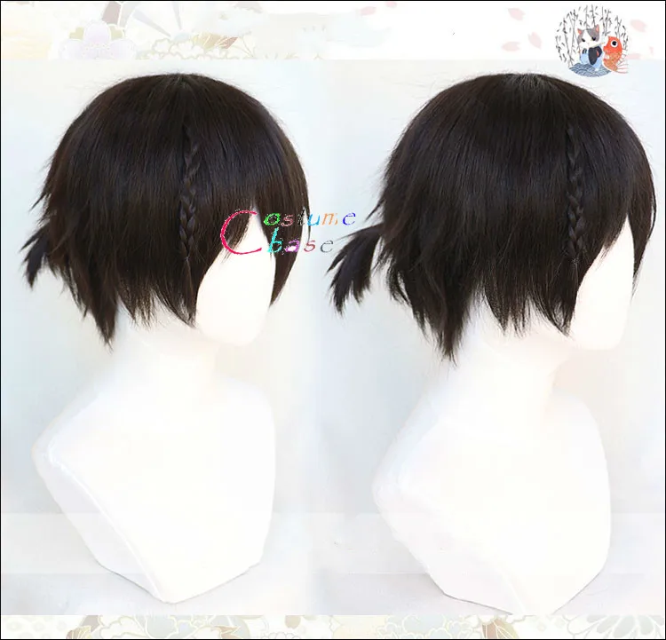 

Парик для косплея по мотивам игры «Рыцари» Thorns, короткие черные термостойкие синтетические волосы, для Хэллоуина, вечеринки, с бесплатной ш...