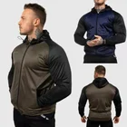 Куртка-бомбер мужская с капюшоном, Модный повседневный свитшот на молнии, худи с нашивкой, черная ветровка, женская верхняя одежда 3XL