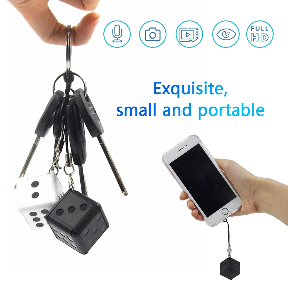 Мини-камера HD 1080P с датчиком ночного видения видеокамера движения Цифровая