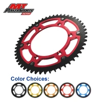for yamaha wryzyzf honda xr off road motorcycle rear race chain sprocket of mtx aluminium alloy modification accessories