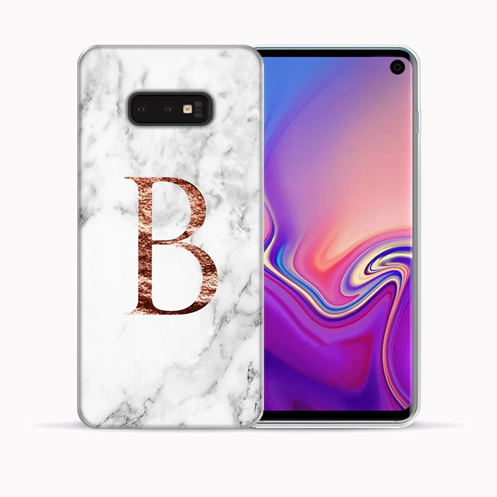 Мраморный силиконовый чехол для телефона Samsung Galaxy S10 Plus S10E S9 Note 10 Pro 9 26 дюймов с