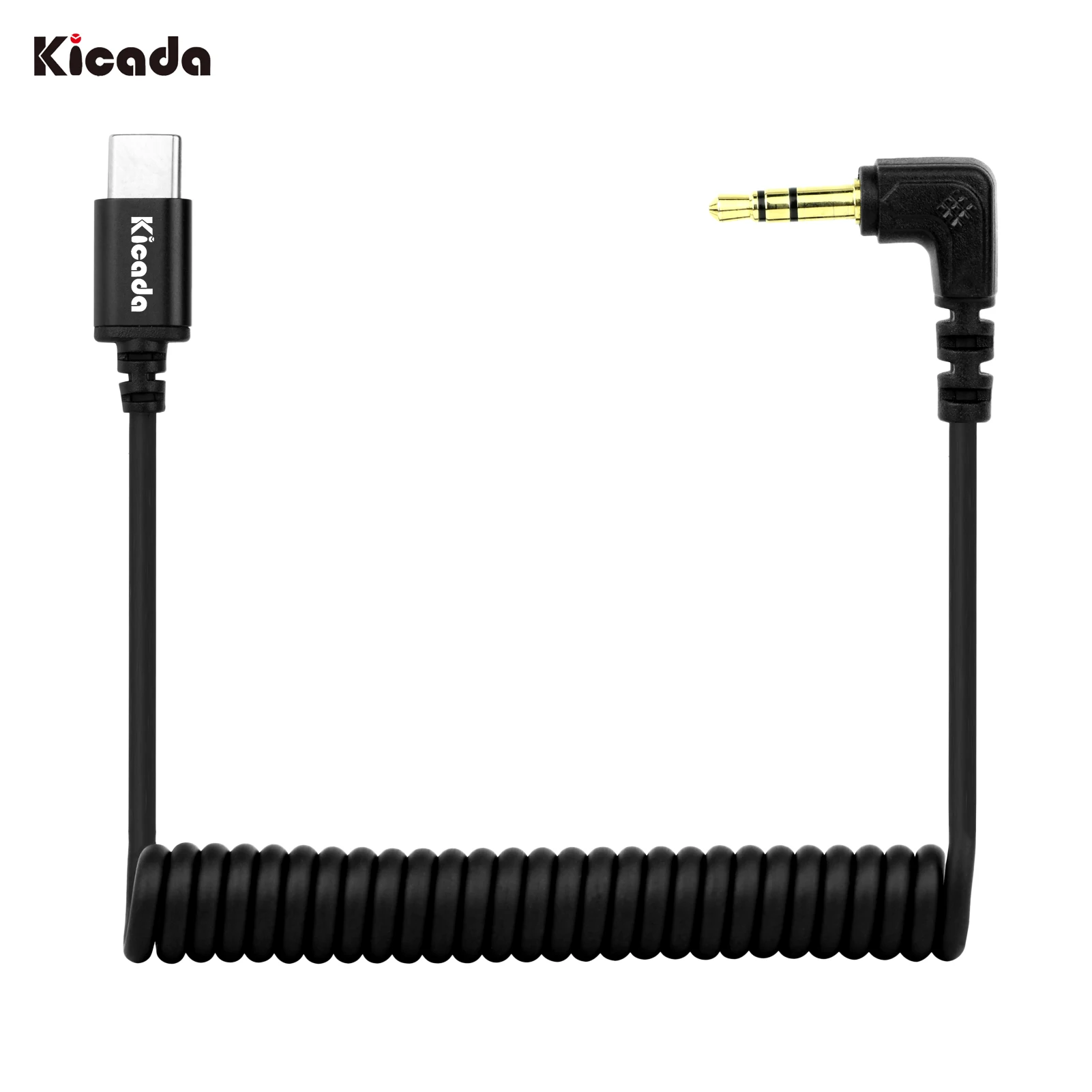 KICADA KL DAS(S) 3 5 мм TRS для Тип C аудио кабель адаптер микрофона смартфон видео