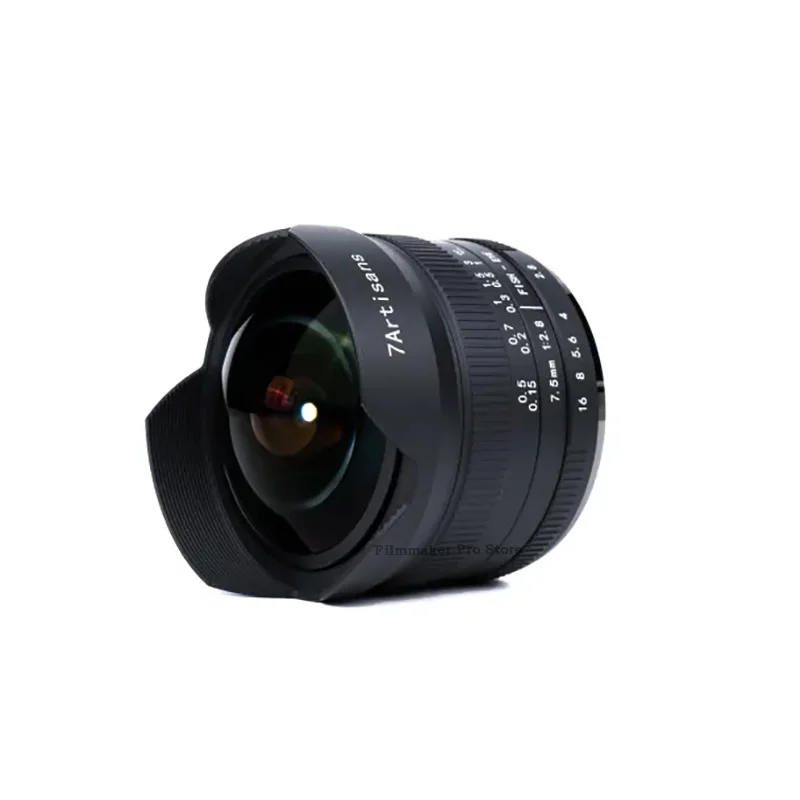 Фото Объектив 7artisans 7artisans 7,5 мм F2.8 II для Nikon Z M4/3 Fuji XF X Canon EF-M Sony E mount беззеркальный №5