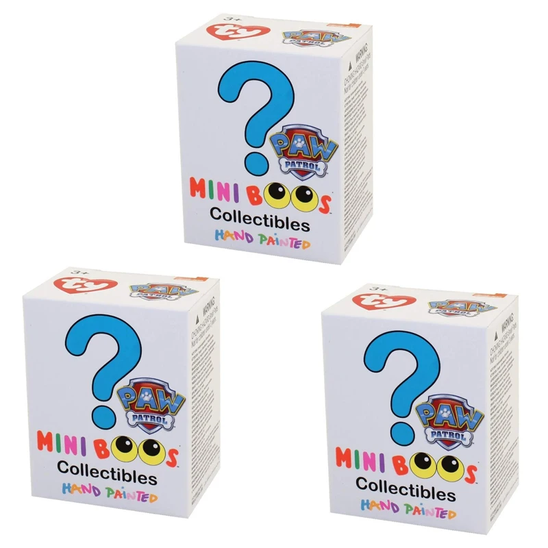 Ty Mini Boos 3 шт./компл. игрушки Единорог Пингвин Сова леопард кошка собака