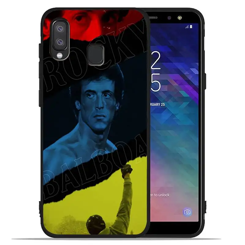 

rocky balboa Soft Silicone TPU Phone Case for Huawei P 9 10 lite 20 30 lite 40 mate 20X 30 40 pro PSmart2019