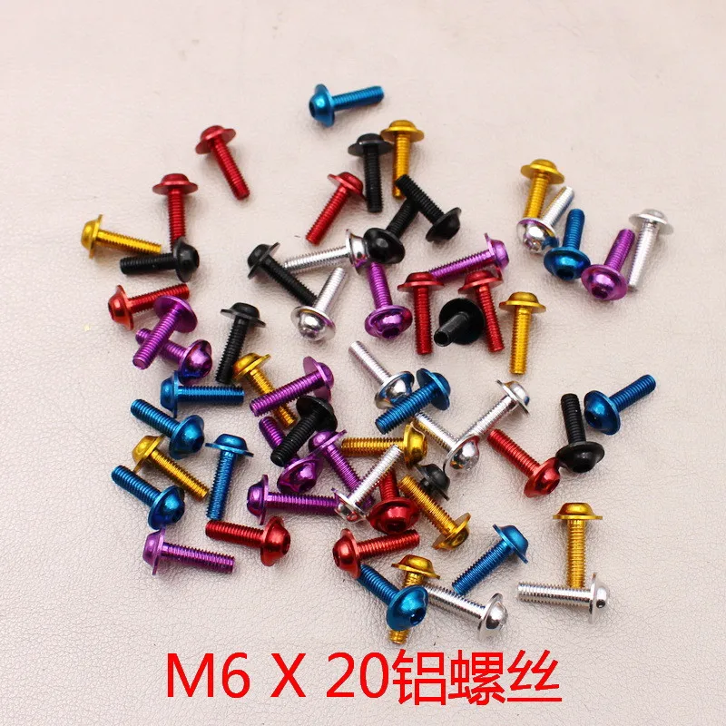 Универсальный винт M6 для мотоцикла 5 мм 6 kawasaki honda suzuki benelli vespa yamaha мотоциклетные