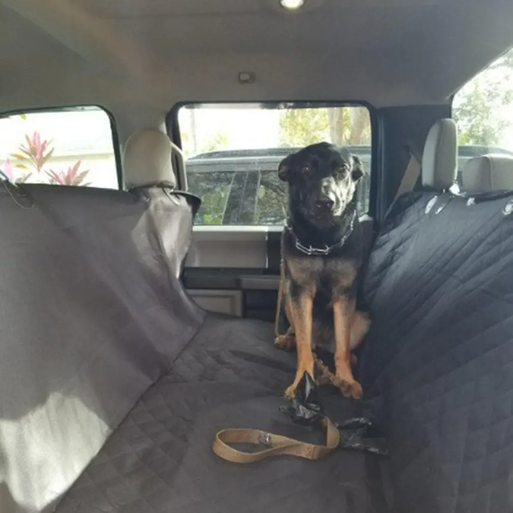 

4-in-1 Dog Car Seat Cover Durable Non-slip Dog Seat Cover Open Net Pocket Dirty-proof And Waterproof Pet Dog Mat