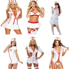 Эротический костюм медсестры для ролевых игр, школьная форма, косплей, секс-игры, одежда, костюм, эротическое нижнее белье, порно, интимные товары для взрослых