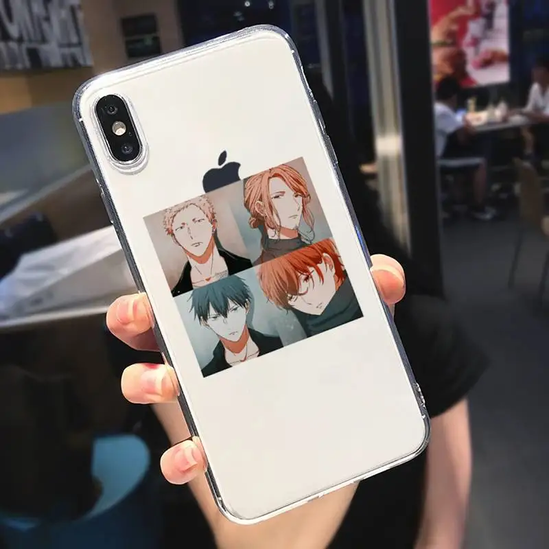 

Given Anime art aesthetic funny Phone Case Transparent soft For iphone 5 5s 5c se 6 6s 7 8 11 12 plus mini x xs xr pro max