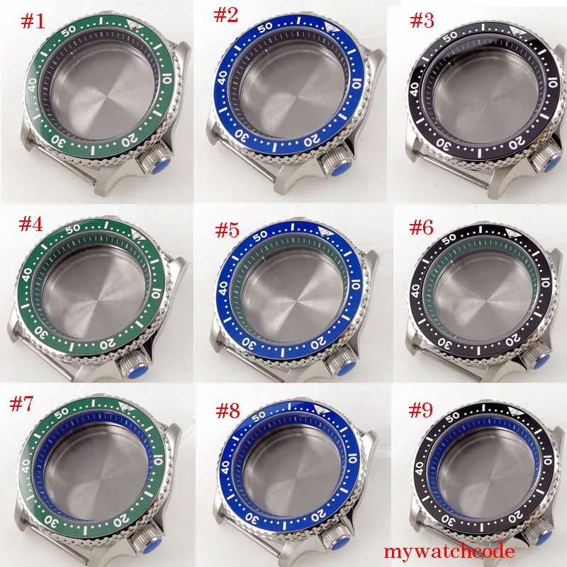 Bliger Новый чехол для 24 драгоценностей NH35A NH36A SKX007 автоматический механизм 41 мм