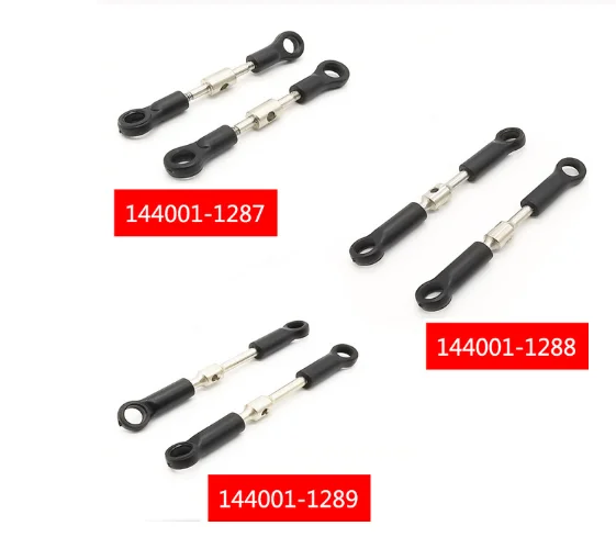 

Wltoys 144001 1/14 RC Car Spare Parts 144001-1287 Servo pull rod / 144001-1288 144001-1289 Short and long pull rod