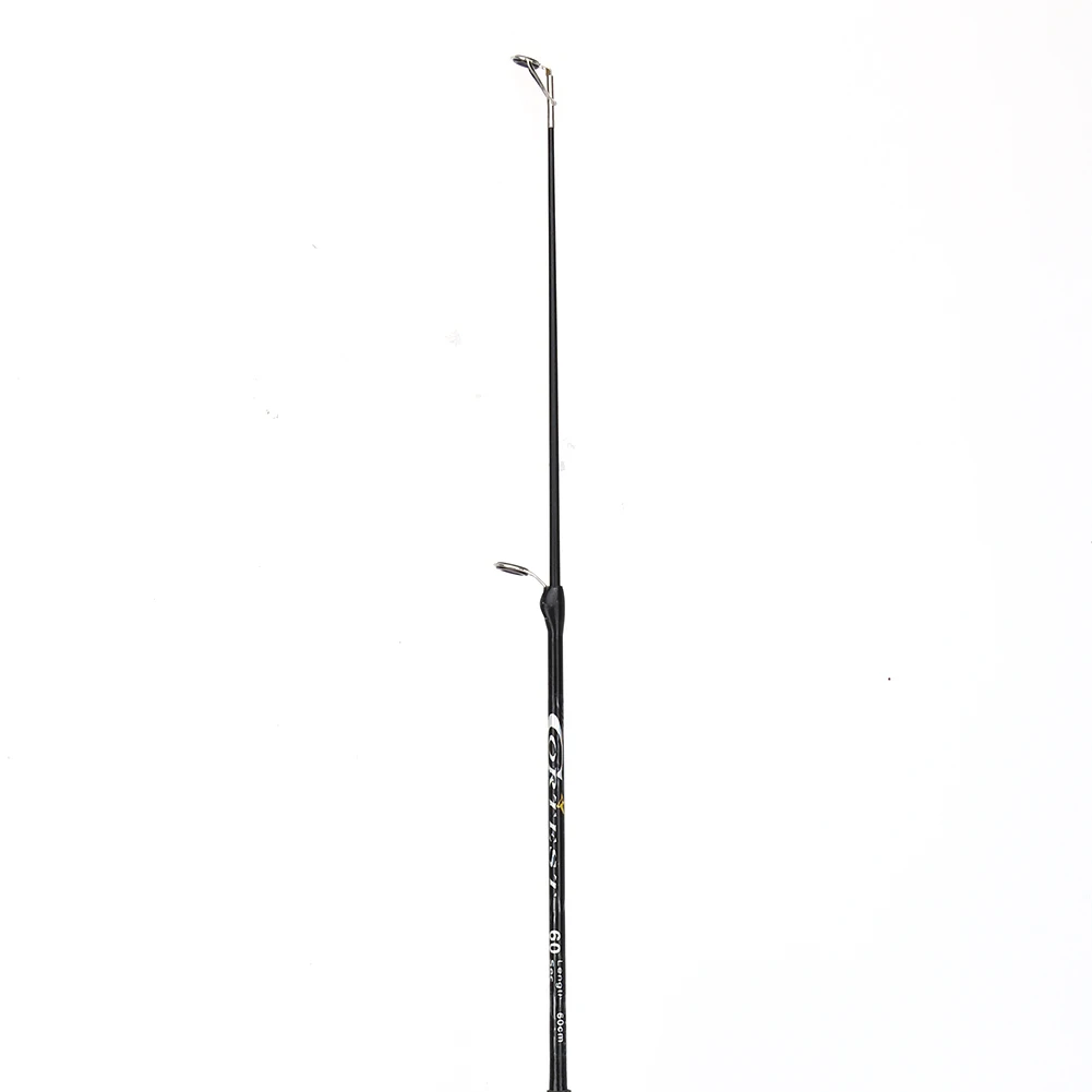 60/80/100CM Winter Fishing Rod Telescopic Portable Carbon Fiber River Shrimp Carp Fishing Pole Winter Fishing Rod Tackle