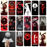 soft case for xiaomi redmi note 11 10 9 8 7 4g pro max 10s 9s 8t 9t 4g 5g cover bag hot berserk guts anime
