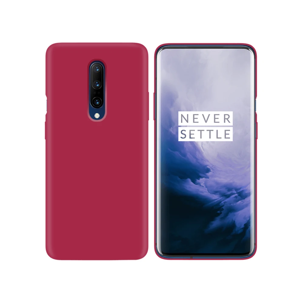 Для oneplus 7 Pro Чехол для oneplus 7 Pro 7Pro 6T 6 мягкий жидкий силиконовый бампер чехол для oneplus 7 противоударный полный задний Чехол
