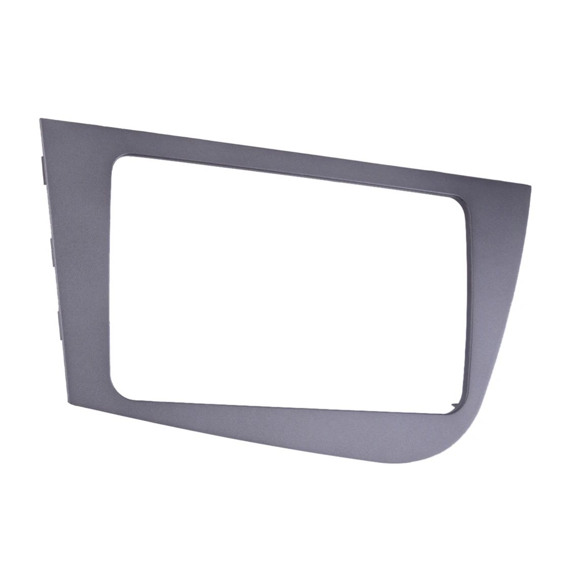 

Новая Серая стереомагнитола 2 Din, панель приборной панели, пластиковая рамка, подходит для Seat Leon 2005 2006 2007 2008 2009 2010, левый руль